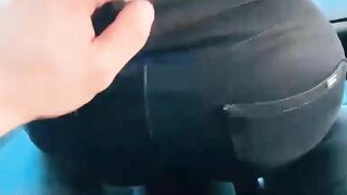 Redhead Suck Dick Taxi Driver and Cum Sw