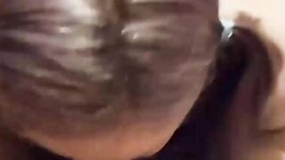 Cute Teen Deepthroat Cock Lover in the Bathroom