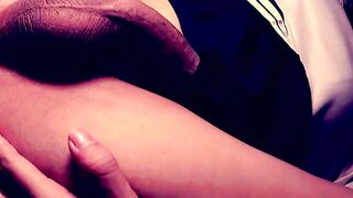 Cute Asian ladyboy gives hot blowjob