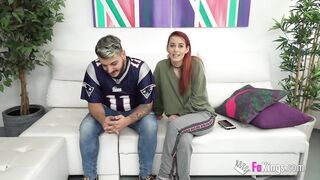 Piikara and her boyfriend let loose for the FAKings' cameras