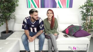 Piikara and her boyfriend let loose for the FAKings' cameras