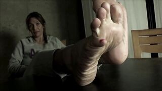 22. You will worship and lick my toes.
