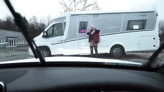 Sie konnen mich into Ihrem Auto ficken, den niemand kennt