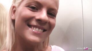 Cute snatch with mouth Pickup and Rough Plowed by Stranger inside Real