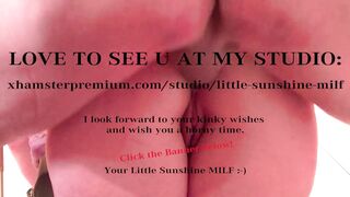 Big load of cum in mouth n face of the