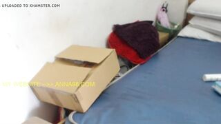 Step-Sister nailed in asshole by brother at bathroom if alone