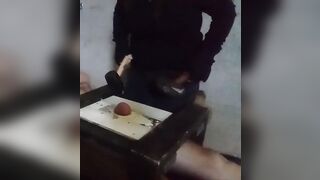 Miss Kitty tramples balls