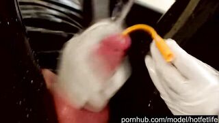 Heavy Latex Rubber Piss Fetish - Blowjob Hand Job Fem Dominatrix -