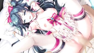 Unitia - Sanya Cartoon Sex Scene