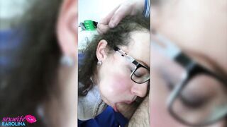 Horny Ex-Fiance Hard Plowed Huge Dildo and Sloppy Bj Dick Husband -