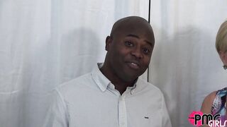 OLD QOS MILF INTERVIEWS big black cock JAY PLAYHARD BEFORE FUCKING HIS