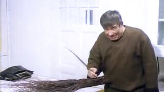Best CMNF inside vintage german comedy. Stripping naked and ENF