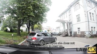 LAW4k. women was going to steal car but was caught