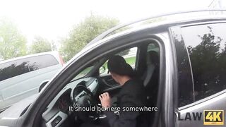 LAW4k. women was going to steal car but was caught