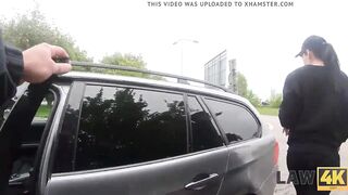 LAW4k. women was going to steal car but was caught