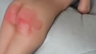 Tanya (19) merciless punished by stepdad
