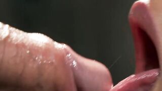 Redhead nipples clamped and face fucked