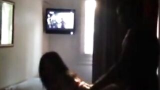 French Amateur Cheats in Hotel with Interracial Doggy Style
