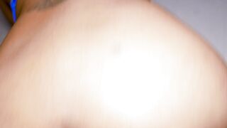 Freshly shaved Thai pussy for white guy