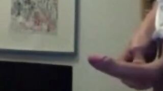 Cute Twink's Sexy Webcam Handjob