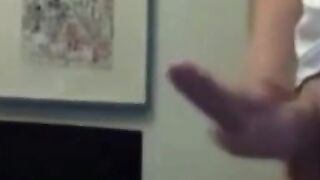 Cute Twink's Sexy Webcam Handjob