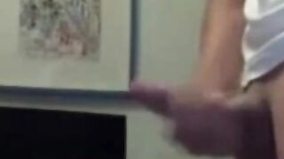 Cute Twink's Sexy Webcam Handjob