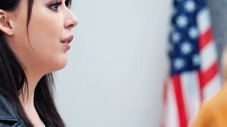 TRANSFIXED - Bickering Rivals Erica Cherry & Whitney Wright Have ANGRY SEX During Driver's Ed Class