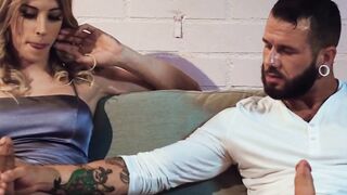 TRANSFIXED - Johnny Hill Has Strong Desire For His Crazy sexy Older Roommate & Bestie Casey Kisses
