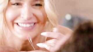 NURU RUBS - Crazy hot Blonde Ella Reese Gets Her Snatch Nailed While She Tries Nuru With Her boyfriend