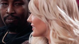 ADULT TIME - Kenna James' Thirsts Over Cum Inside Her FIRST 3 WAY With Her Hubby & Goddess Neighbors!