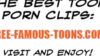 Ass spanking toons