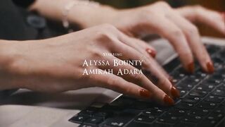 MIXEDX - New Adorable Apprentice Amirah Adara Fucks With Her Goddess Vampire Master Alyssa Bounty