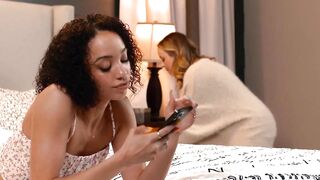 GIRLSWAY - Thin Roommates Alexis Tae & Anna Claire Clouds's Erotic Selfie Session Gets Steamy