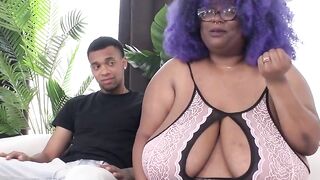 big black dick Gratifies Long Hooters Plumper Irresistible Piggy Maya