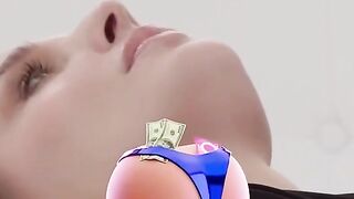 Big titted milf Can resist big penis BF