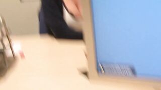 Office Hottie gets twat humped