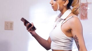 eastern Goddess Kimmy Kimm Has Passionate Hidden Sex With Her Gf! THEY MUST NOT GOT CAUGHT!