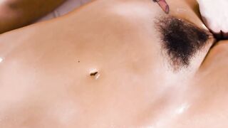 GIRLSWAY - Masseuse Lacy Lennon Give Oiled Karlee Grey a ROUGH FINGERED & SCISSORING Happy Ending