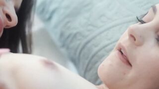 ADULT TIME - Great Freaky Dyke GFs Aften Opal & Nicole Aria Trib After Masturbating To Each Other!