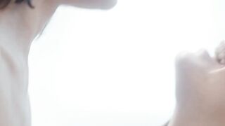 ADULT TIME - Great Freaky Dyke GFs Aften Opal & Nicole Aria Trib After Masturbating To Each Other!