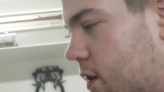 Brunettes fucking inside a shop