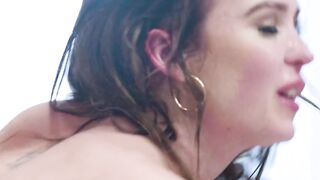 ADULT TIME - Virgin girlfriend Lilly Bell NEEDS Her bf Nathan Bronson To Disrespect And POUND HER CUNT!