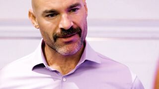 ADULT TIME - Adorable Masseuse Scarlett Sage Teases DILF Competitor's Dick Before Swallowing His CUM!