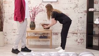NURU RUBS - Sensual bimbos Laney Grey Can't Resist To A Huge Dick While Massaging