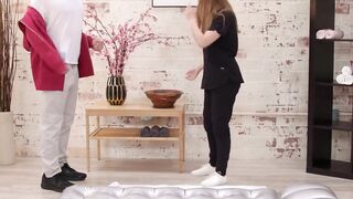 NURU RUBS - Sensual bimbos Laney Grey Can't Resist To A Huge Dick While Massaging