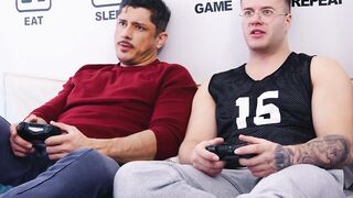 HETEROFLEXIBLE - Rocky Vallarta Is Visited By Next door Clark Delgaty, Ends Up Getting ANAL CREAMPIED