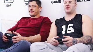 HETEROFLEXIBLE - Rocky Vallarta Is Visited By Next door Clark Delgaty, Ends Up Getting ANAL CREAMPIED