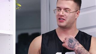 HETEROFLEXIBLE - Rocky Vallarta Is Visited By Next door Clark Delgaty, Ends Up Getting ANAL CREAMPIED