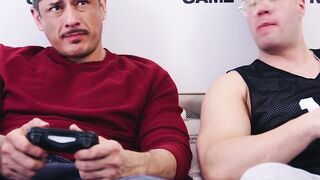 HETEROFLEXIBLE - Rocky Vallarta Is Visited By Next door Clark Delgaty, Ends Up Getting ANAL CREAMPIED
