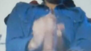 Huge Dick Latin Guy's Hot Cum Load 2
